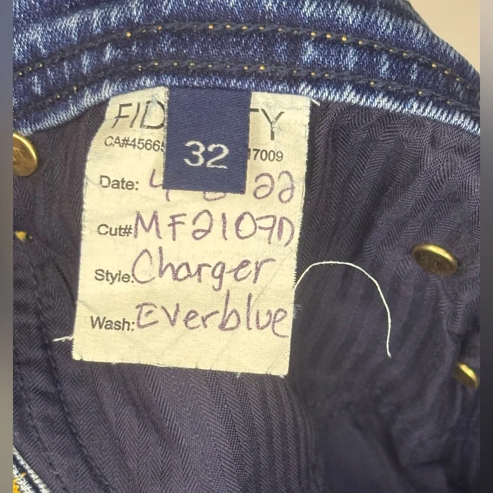 Fidelity Denim Men’s 30x34 Charger Low-Rise Bootcut Jeans